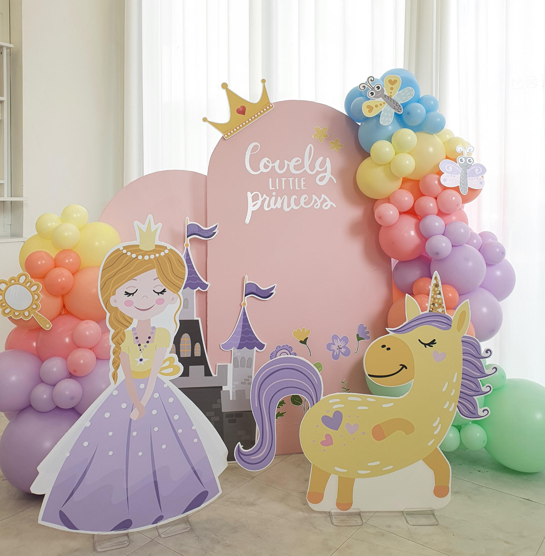 공주컨셉 판넬 포토존